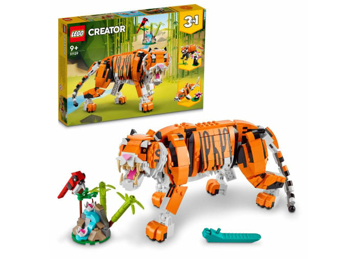 Set LEGO Creator - Tigru maiestuos (31129)