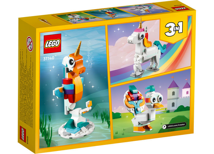 Set LEGO Creator - Unicorn magic (31140) - 2 | YEO