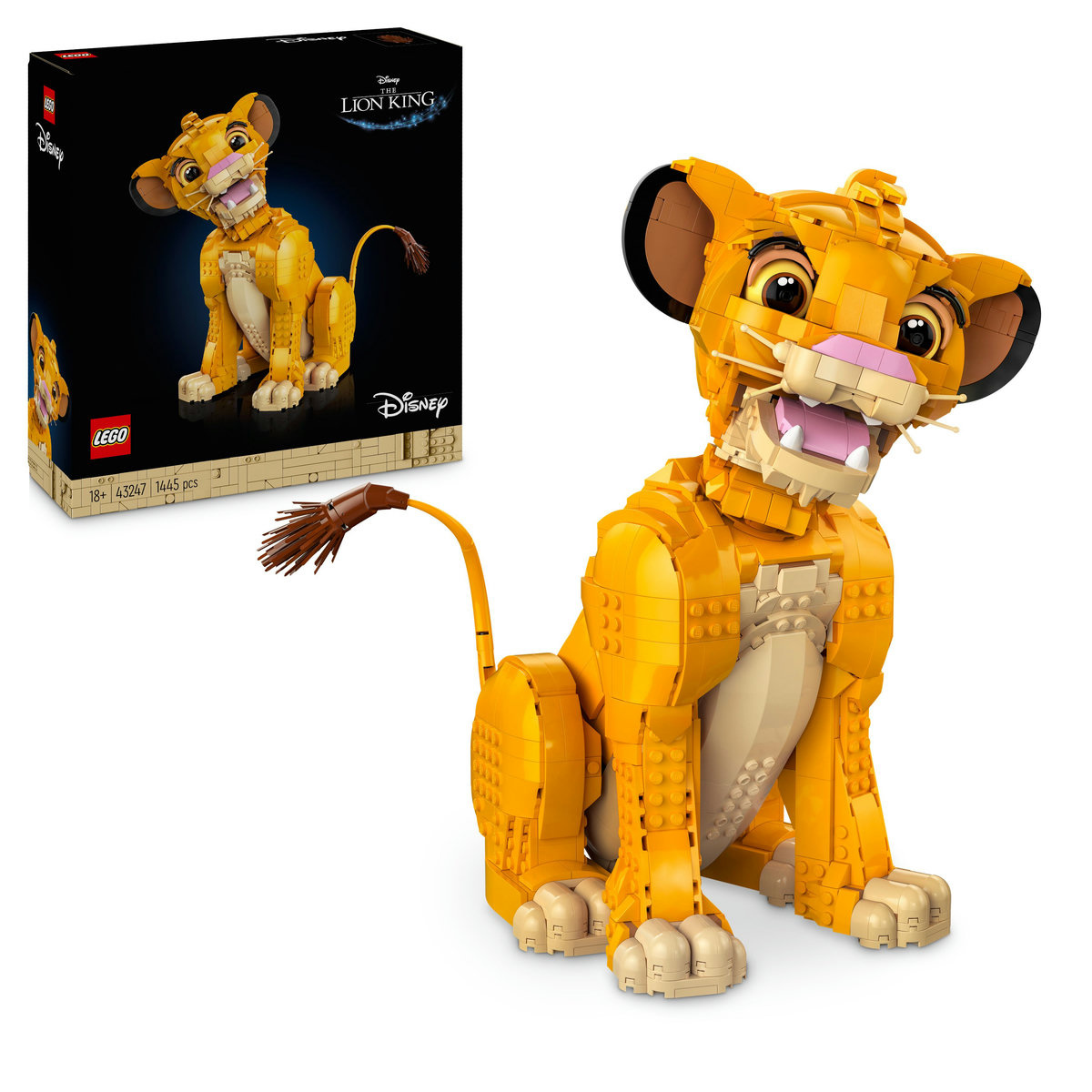 Set LEGO Disney - Simba, Regele Leu (43247)