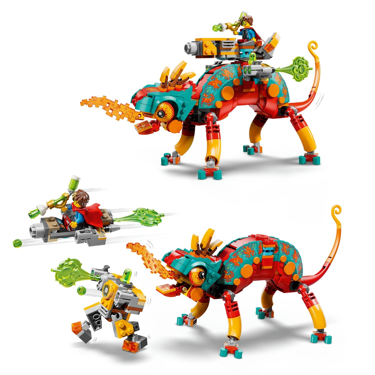 Set LEGO DREAMZzz - Cameleonul de foc al lui Mateo (71492) - 3 | YEO