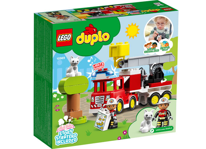 Set LEGO DUPLO - Camion de pompieri (10969) - 2 | YEO