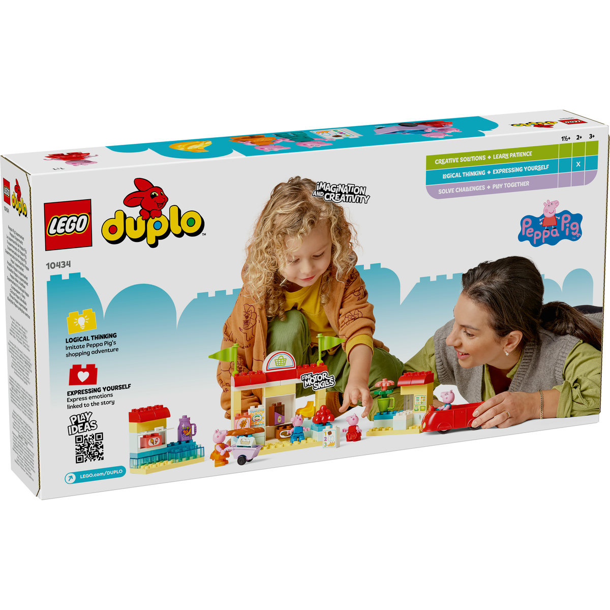 Set LEGO DUPLO - Purcelusa Peppa si Supermarketul (10434) - 2 | YEO