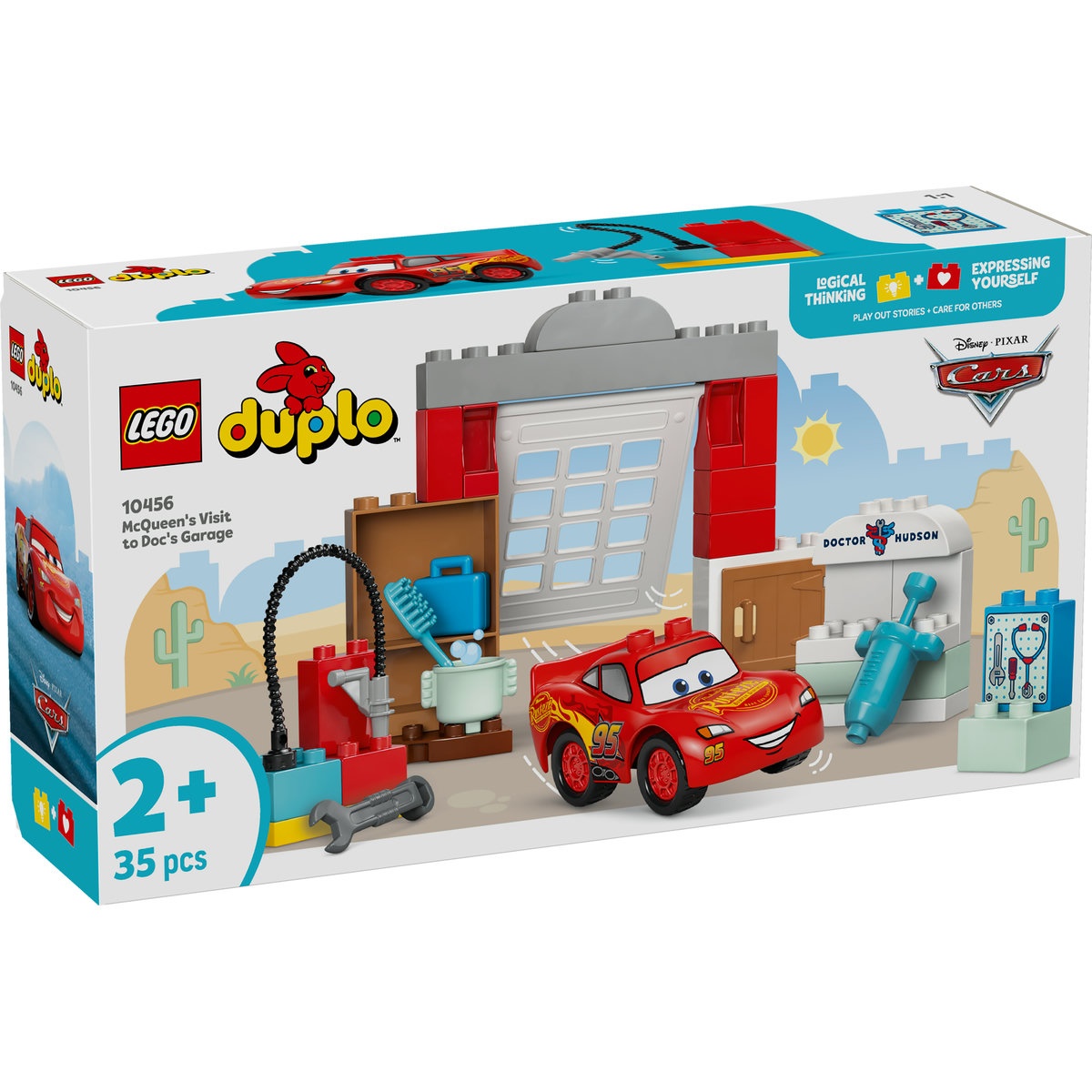 Set LEGO DUPLO - Vizita lui McQueen la garajul lui Doc (10456) - 1 | YEO