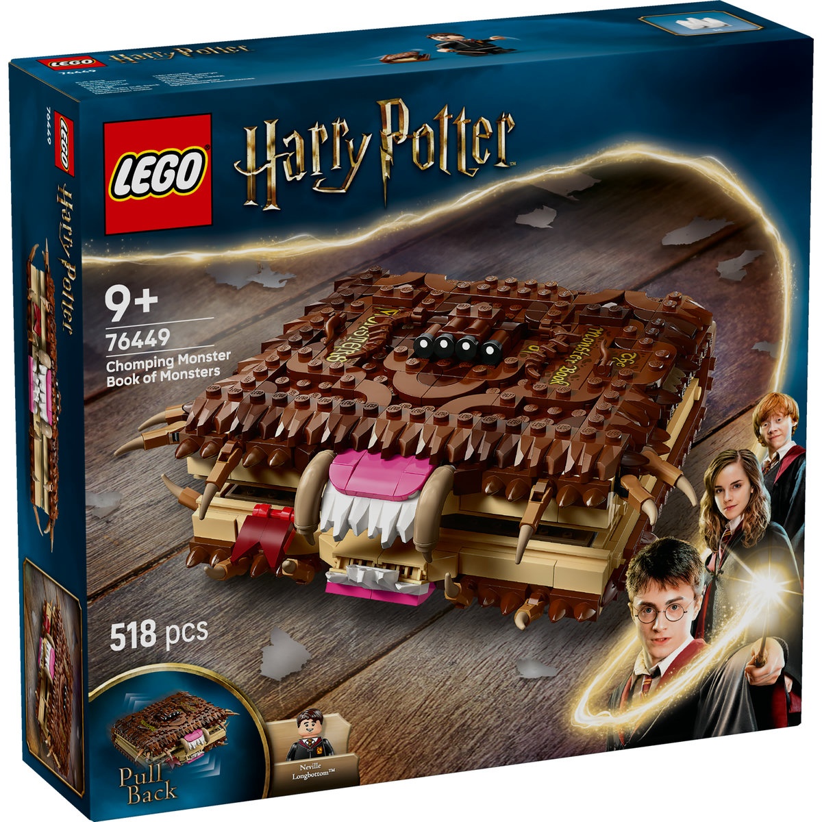 Set LEGO Harry Potter - Cartea monștrilor Colți de monstru (76449) - 1 | YEO