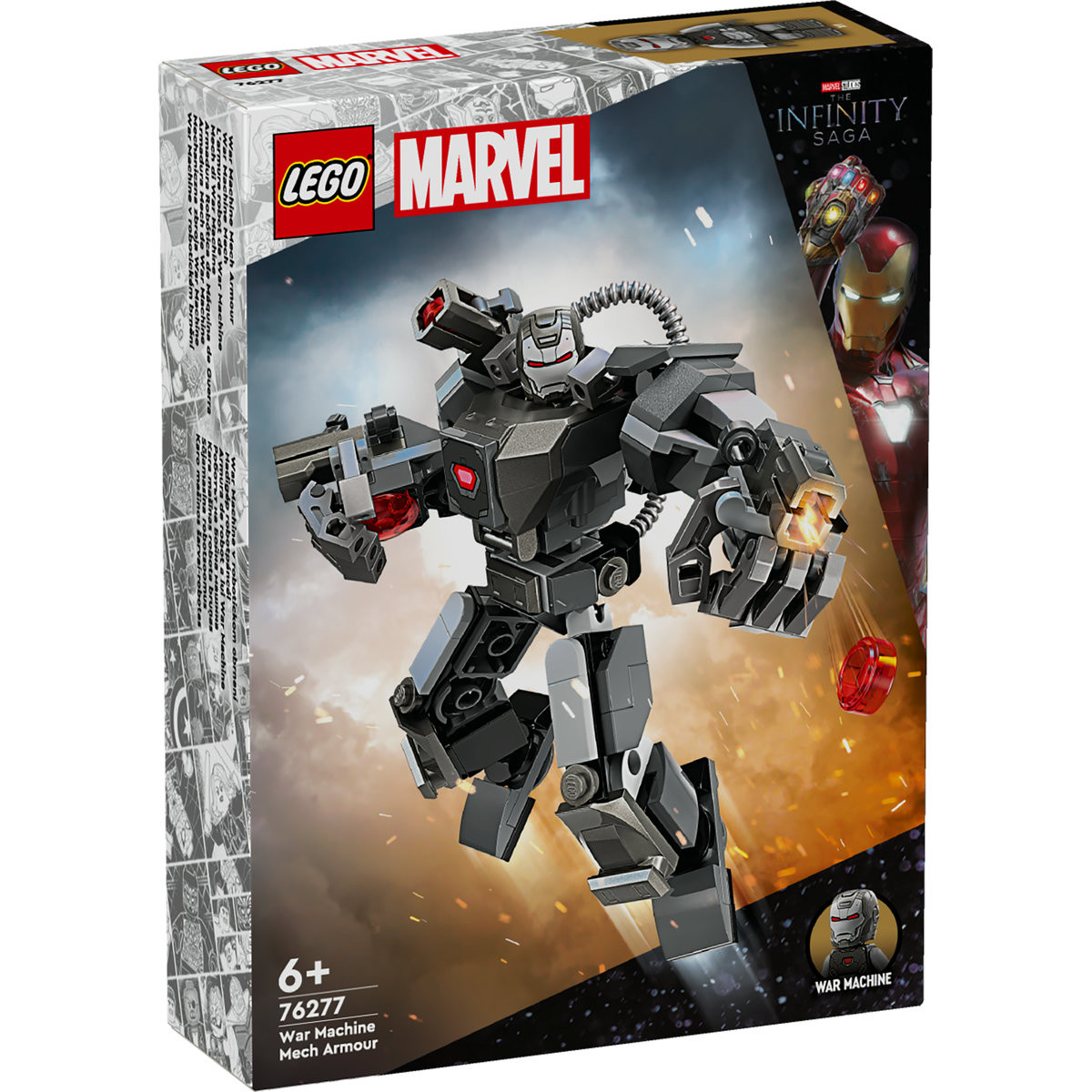 Set LEGO Marvel Super Heroes - Armura de robot a lui War Machine (76277) - 1 | YEO