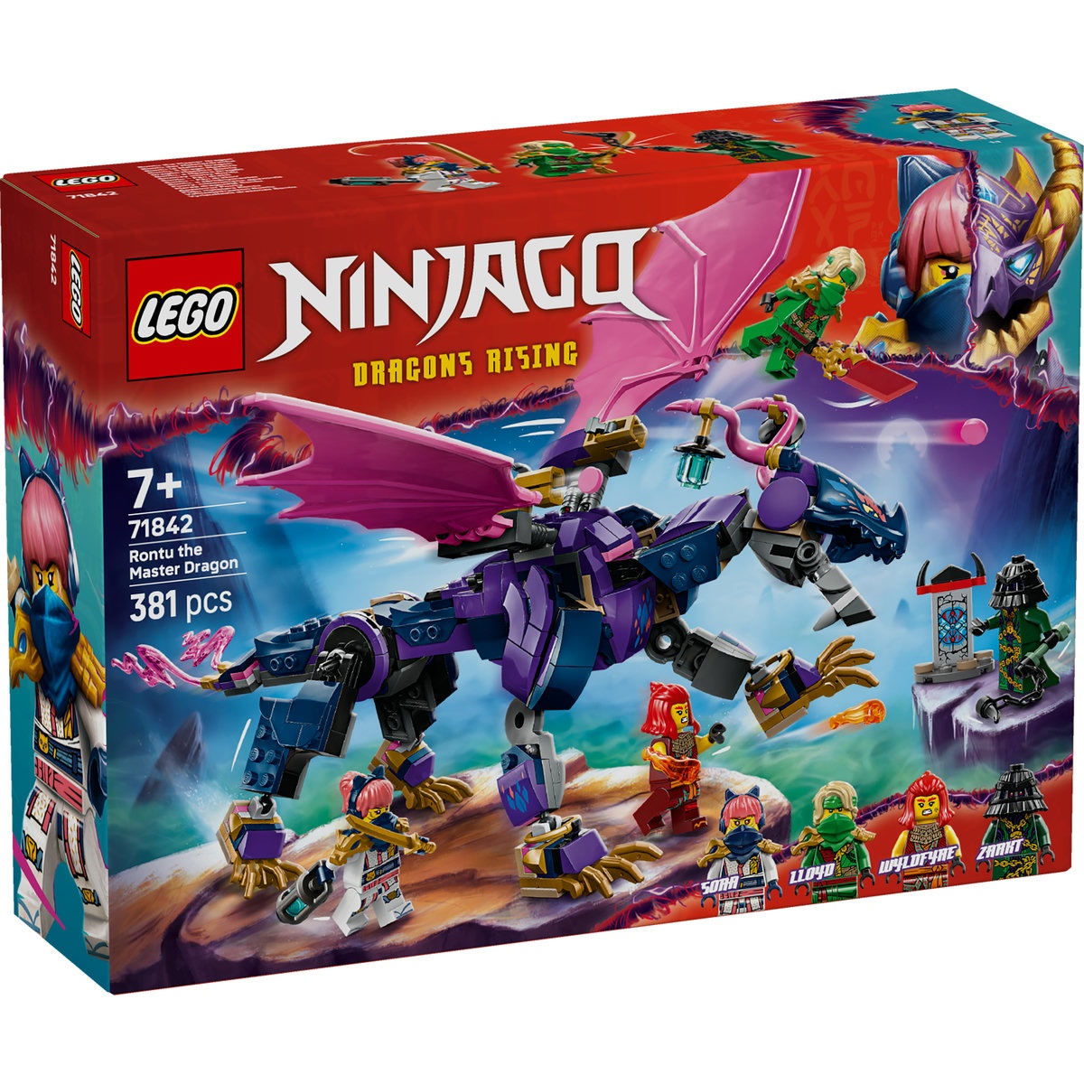 Set LEGO Ninjago - Marea dragoniță Rontu (71842) - 1 | YEO