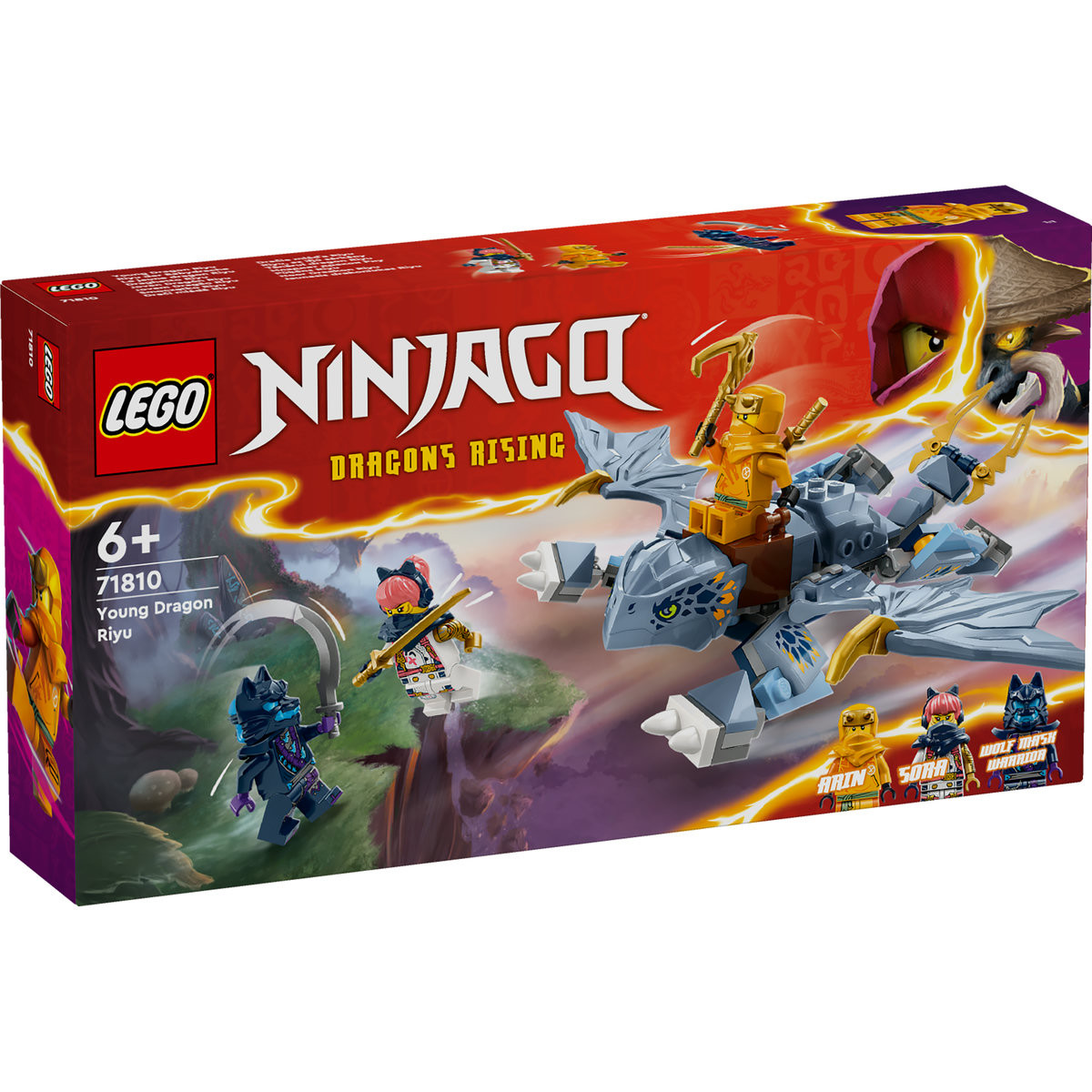 Set LEGO Ninjago - Tanarul dragon Riyu (71810) - 1 | YEO