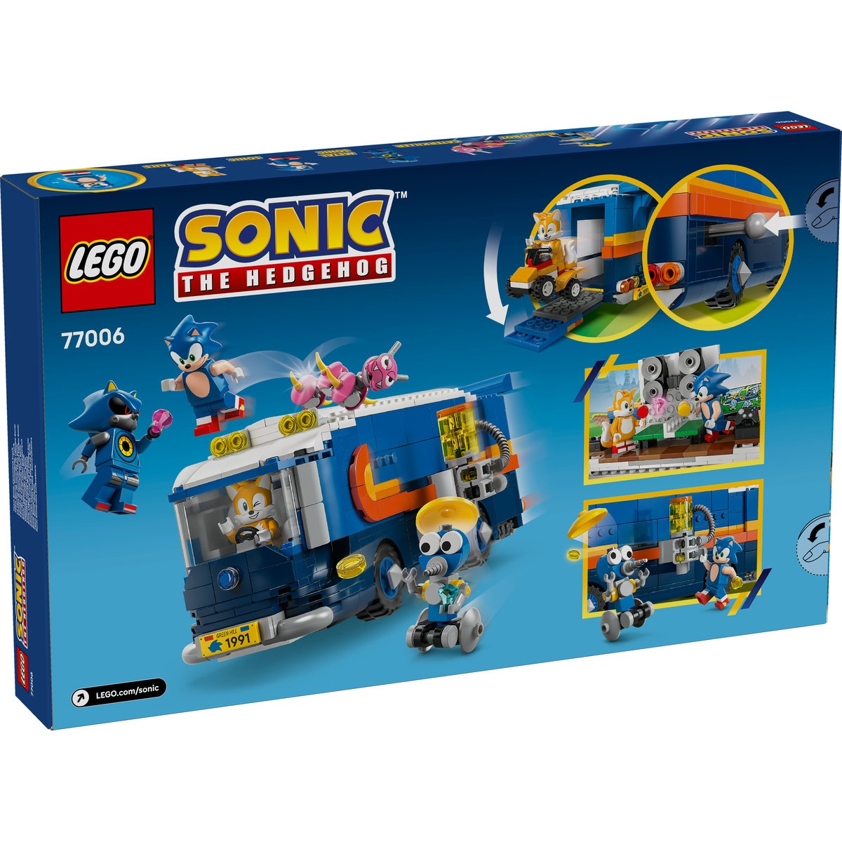 Set LEGO Sonic the Hedgehog - Camionul de comanda al echipei Sonic (77006) - 2 | YEO