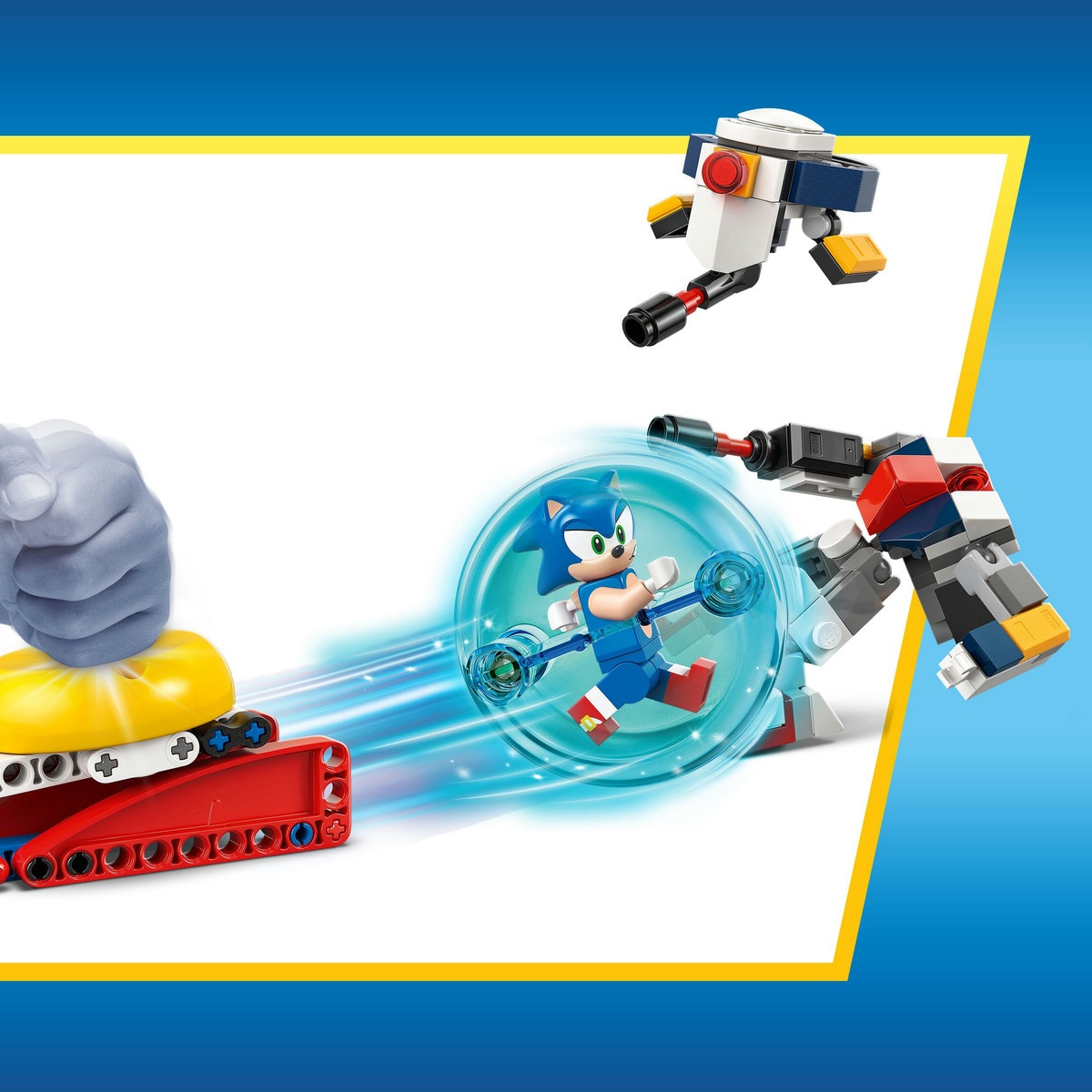 Set LEGO Sonic the Hedgehog - Înfruntare la focul de tabara al lui Sonic (77001) - 3 | YEO