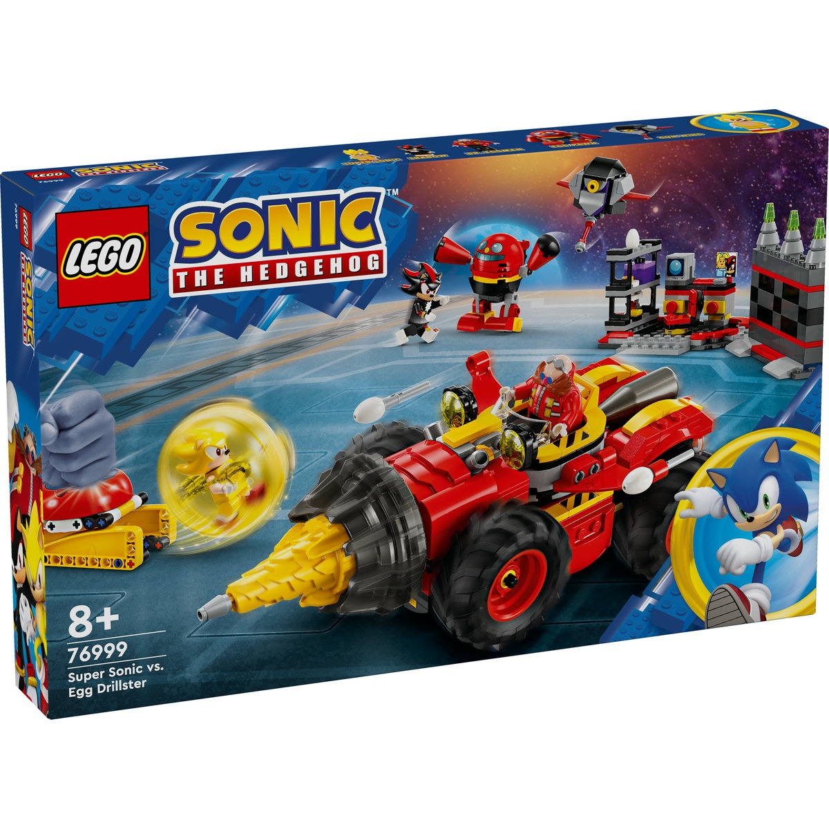 Set LEGO Sonic the Hedgehog - Super Sonic vs. Egg Drillster (76999) - 1 | YEO