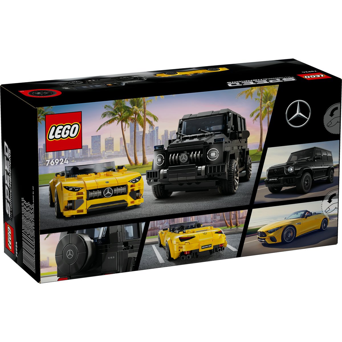 Set LEGO Speed Champions - Mercedes-AMG G 63 si Mercedes-AMG SL 63 (76924) - 2 | YEO