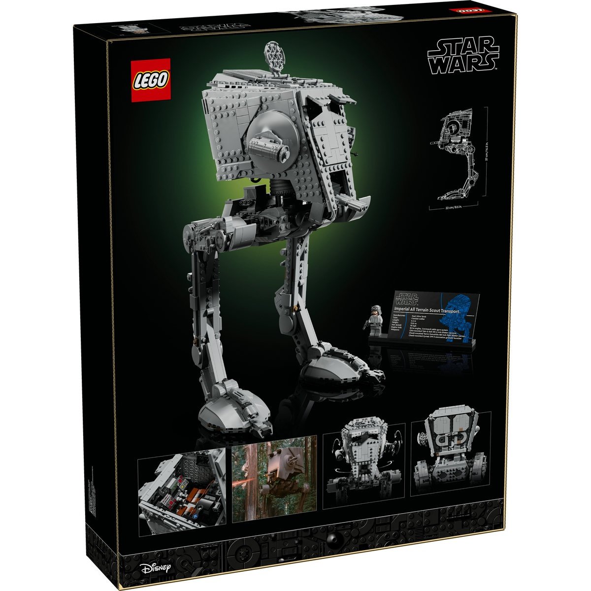 Set LEGO Star Wars - Robotul biped AT-ST (75417) - 2 | YEO
