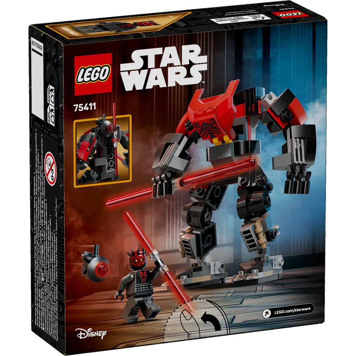 Set LEGO Star Wars - Robotul Darth Maul (75411) - 2 | YEO
