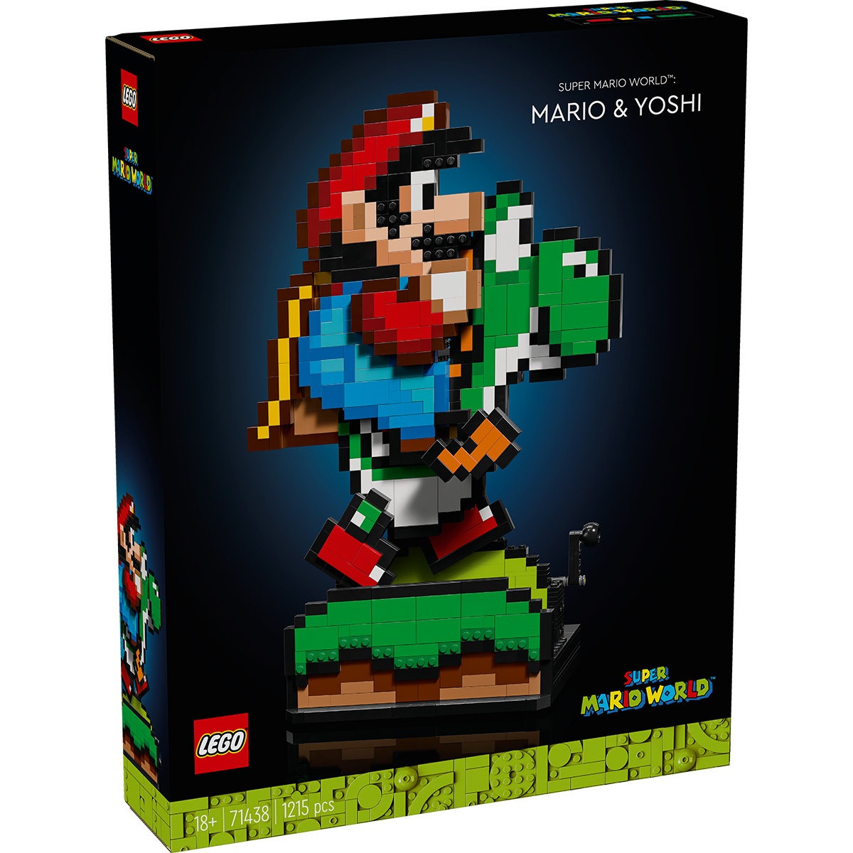 Set LEGO Super Mario - Super Mario World™: Mario si Yoshi (71438) - 1 | YEO