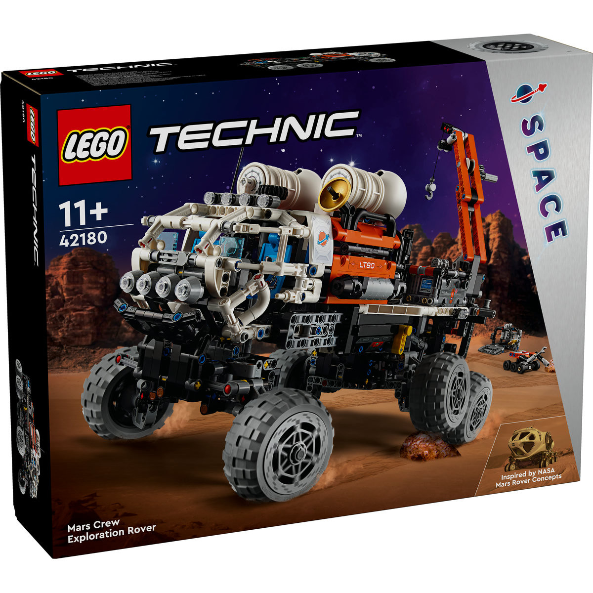 Set LEGO Technic - Rover de explorare pe Marte cu echipaj (42180) - 1 | YEO