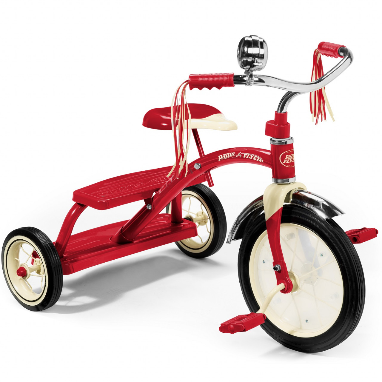 Tricicleta Radio Flyer Classic Red Dual Deck, 2-5 ani