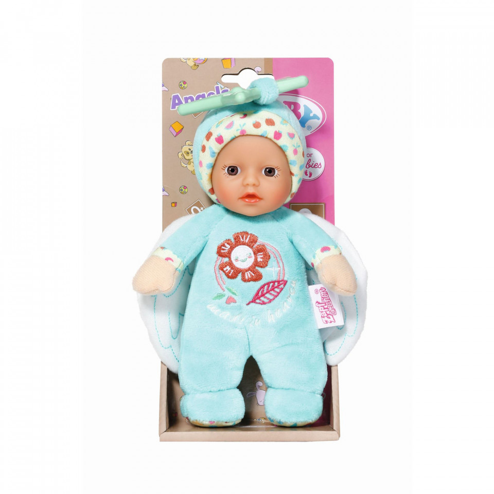 Baby Born - Bebelus Ingeras 18 Cm Cu Hainute Roz Sau Albastre - 2 | YEO