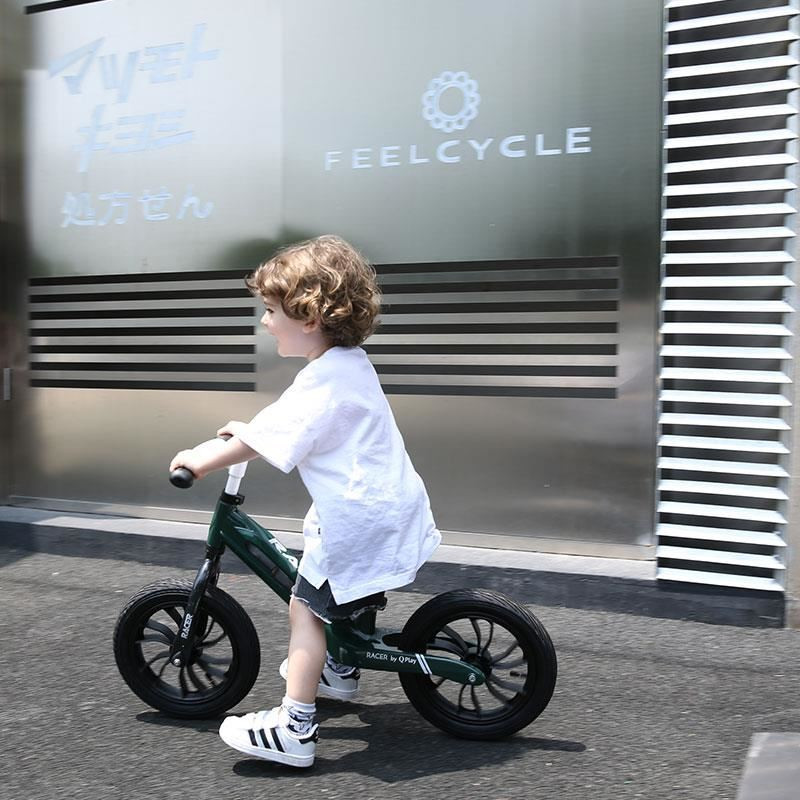 Balance bike QPlay Racer Verde - 2 | YEO