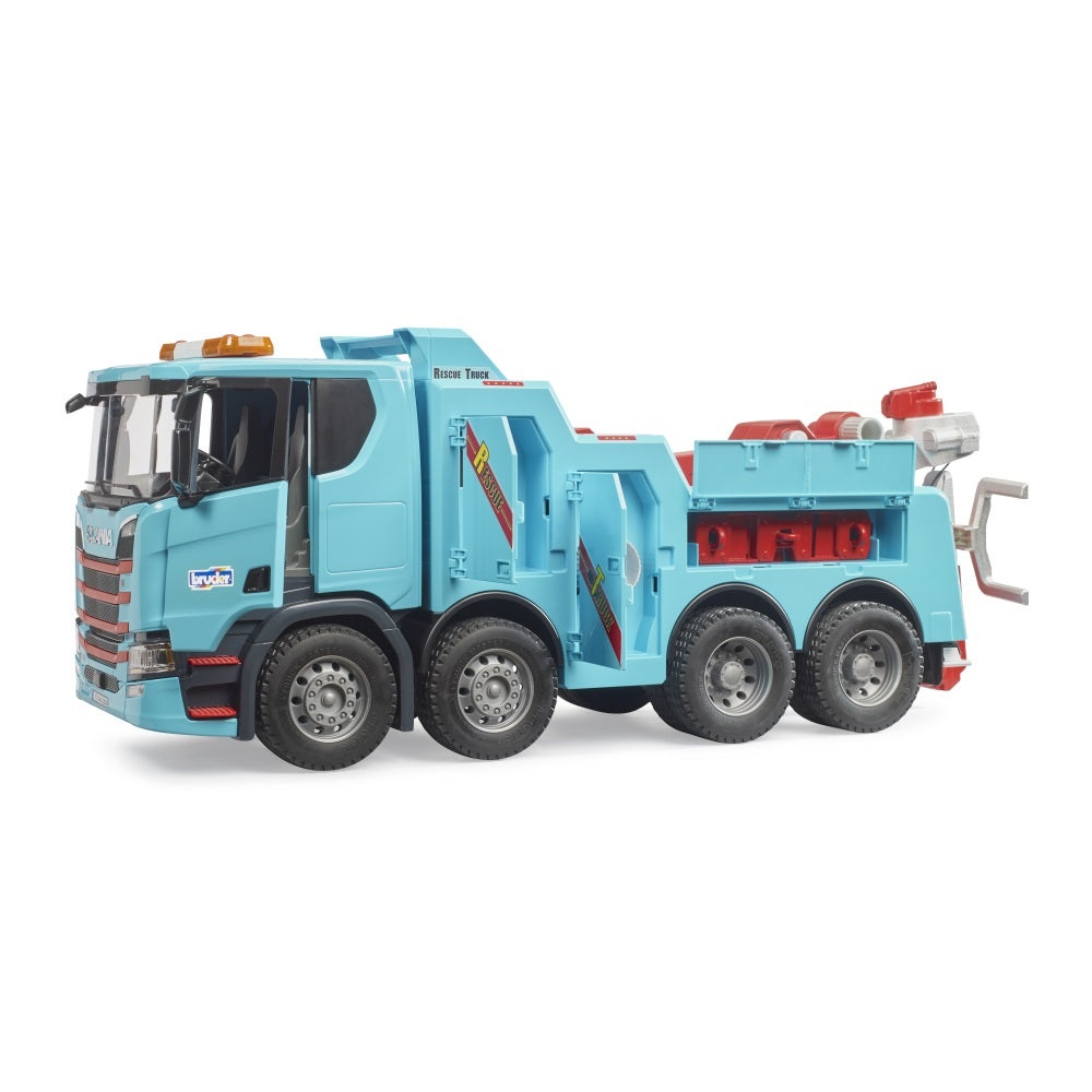 Bruder Camion Scania Super 560R pentru tractari grele cu lumina si sunet - 1 | YEO