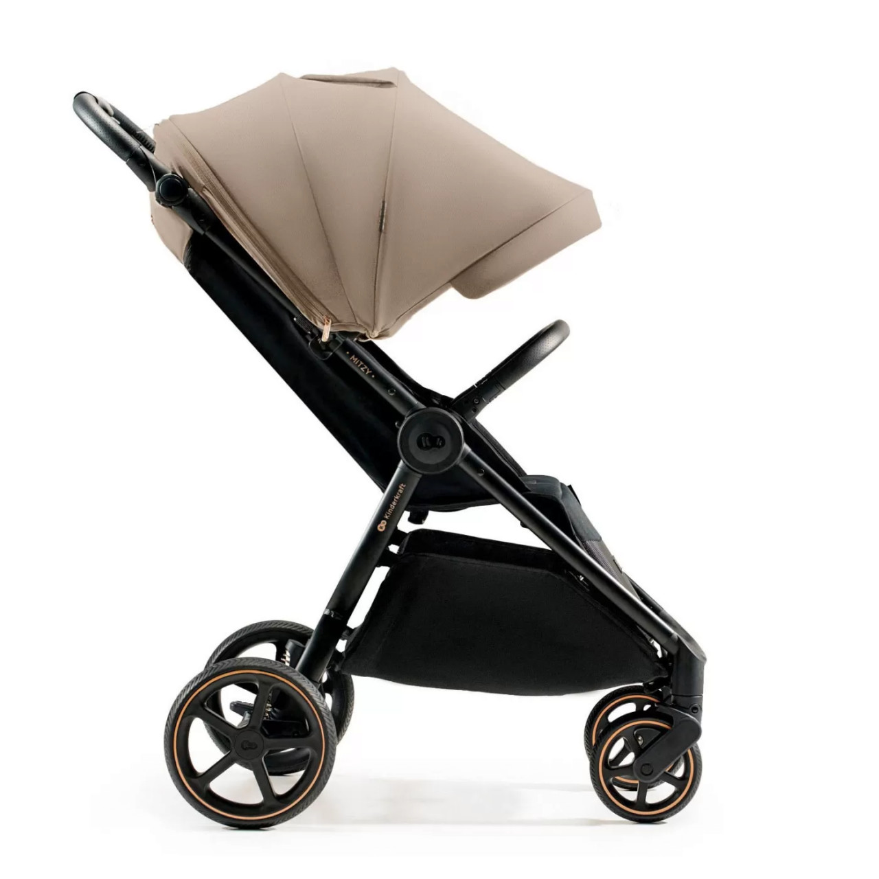 Carucior Sport, Ultra Compact, Kinderkraft Mitzy, 0-22 Kg, Linen Beige - 2 | YEO