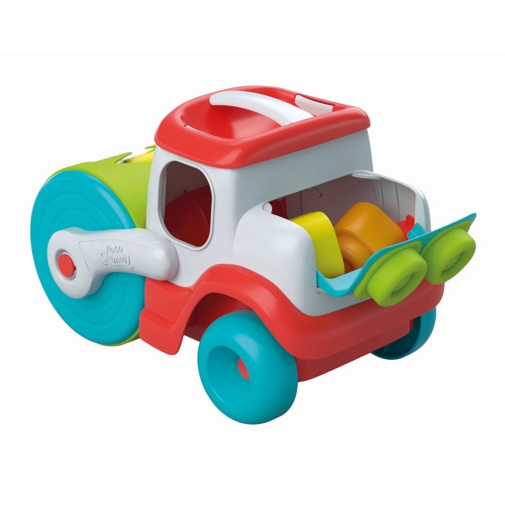 Clementoni - Jucarie educationala Soft Clemmy compactor de cuburi pentru dezvoltarea senzoriala si motorie a copiilor - 2 | YEO