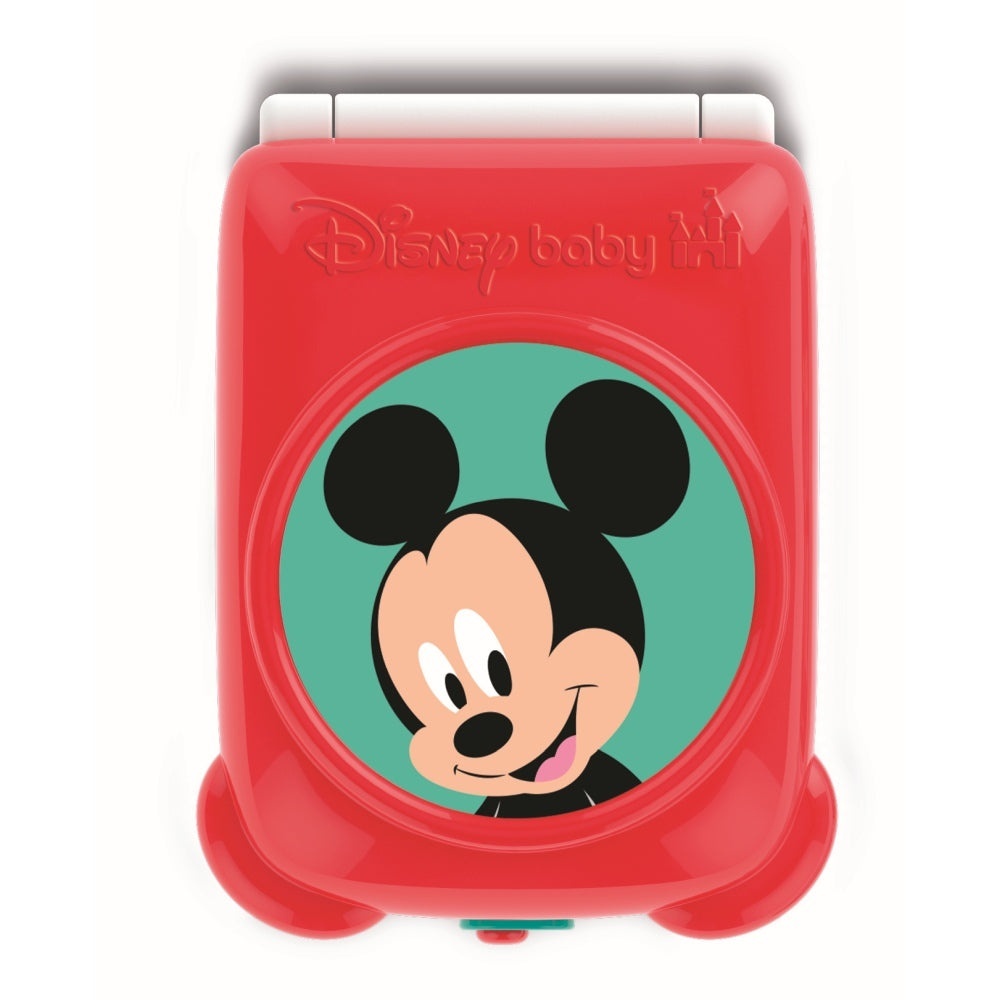 Clementoni - Telefon flip Mickey Mouse care dezvolta abilitatile motorii fine si simtul tactil - 2 | YEO