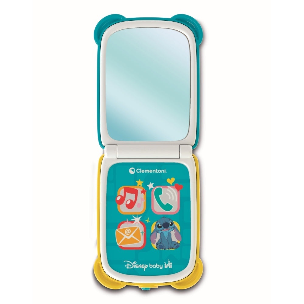 Clementoni - Telefon flip Stitch care dezvolta abilitatile motorii fine si simtul tactil - 1 | YEO