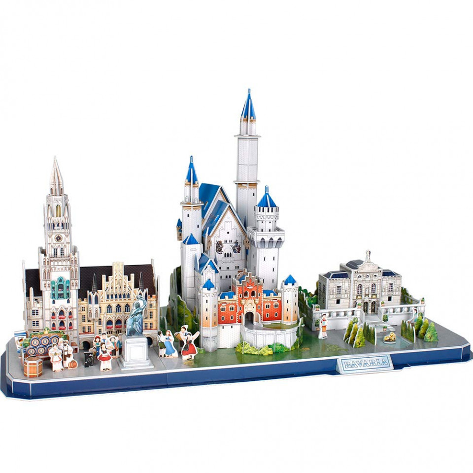 Cubic Fun - Puzzle 3D Bavaria 178 Piese - 2 | YEO