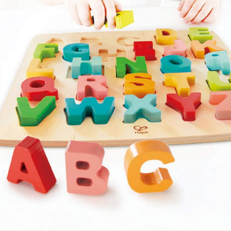 Hape Puzzle Alfabet Chunky - 2 | YEO