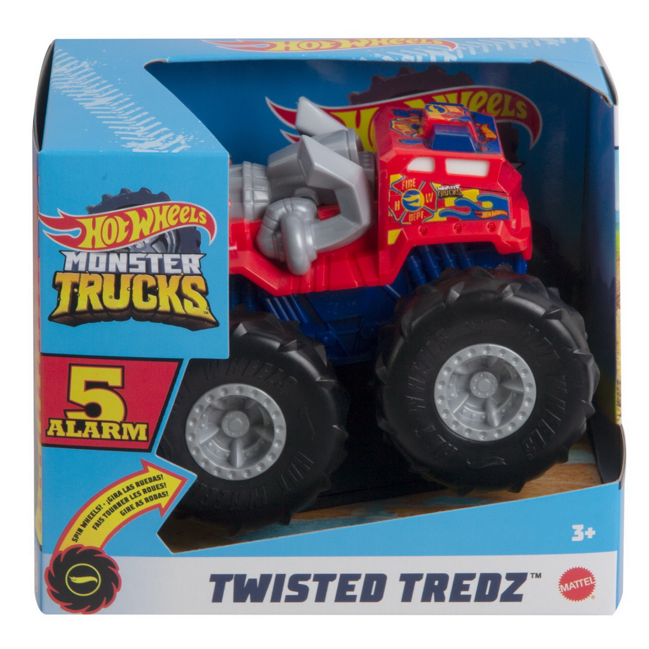 Hot Wheels Monster Truck Masinuta Twister Tredz 5 Alarm Scara 1:43 - 1 | YEO