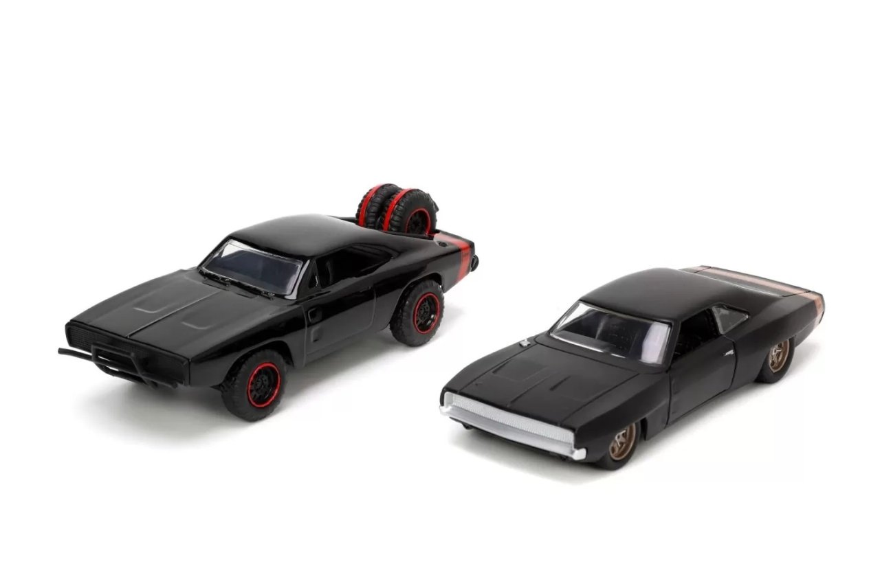 Jada Fast And Furious Set Masinute Metalice Dodge Charger Rt Si Dodge Charger Widebody Scara 1:32 - 1 | YEO