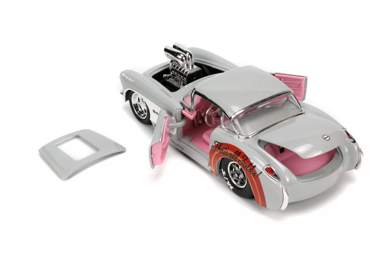 Jada Masinuta Metalica Bugs Bunny 1957 Chevrolet Corvette 1:24 - 2 | YEO