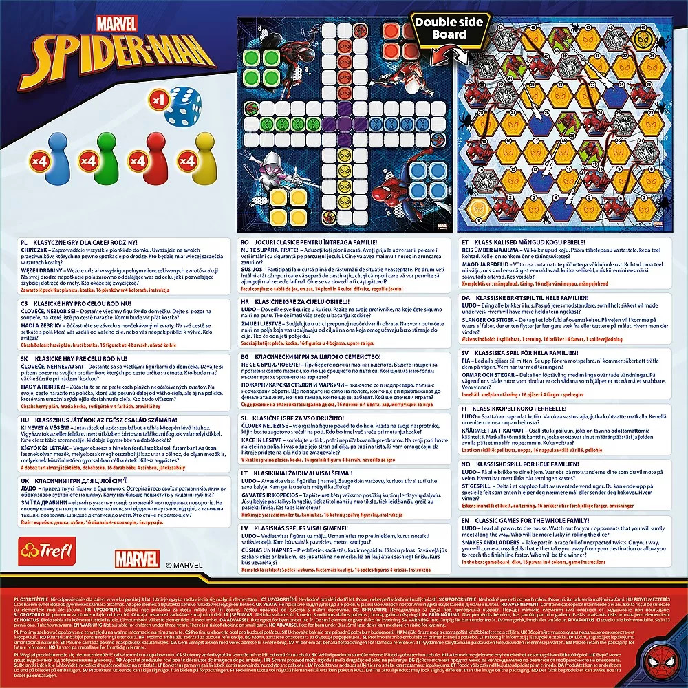 Joc Spiderman 2In1 Ludo Si Serpisori Scari - 2 | YEO