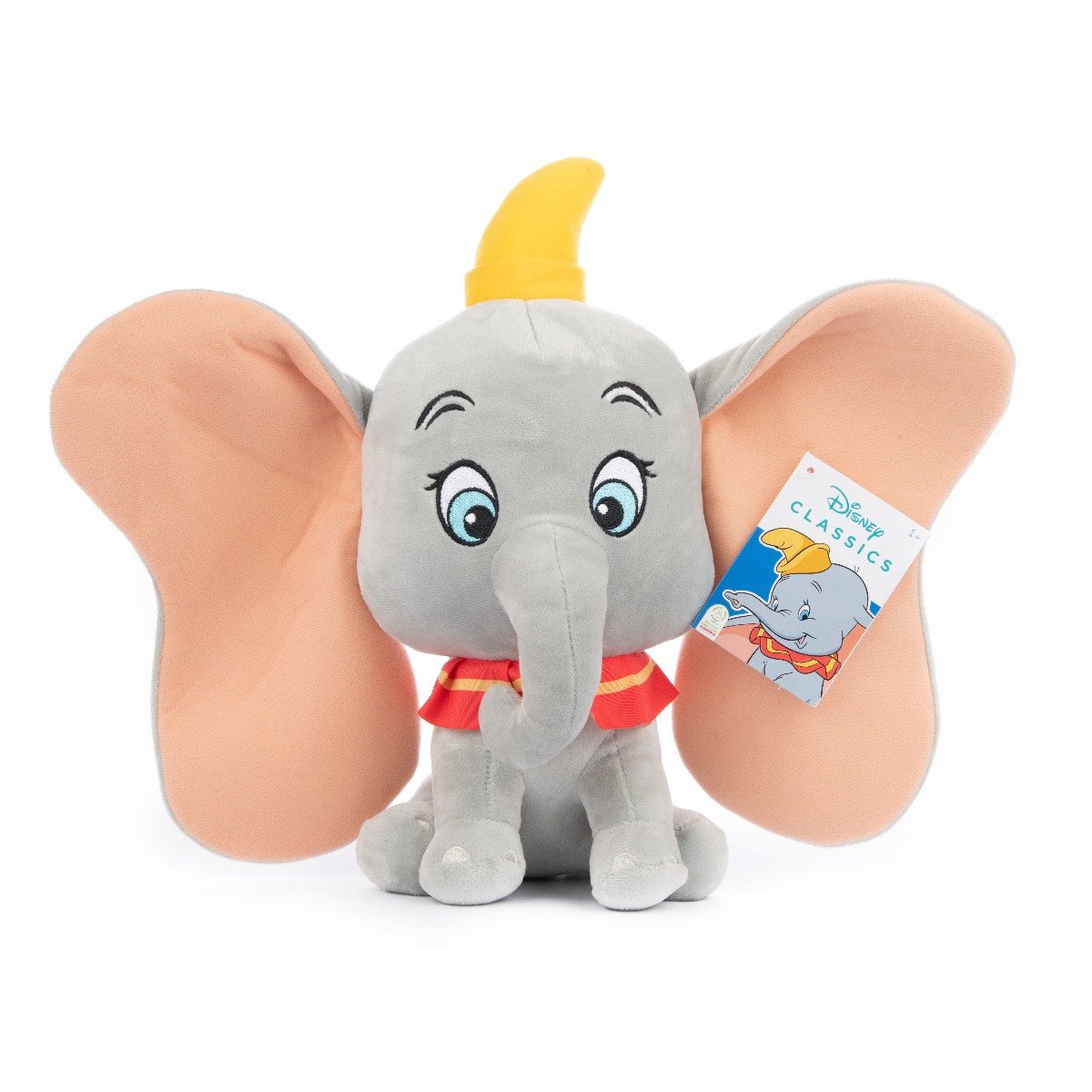 Jucarie de plus cu sunete Disney Dumbo, 20 cm