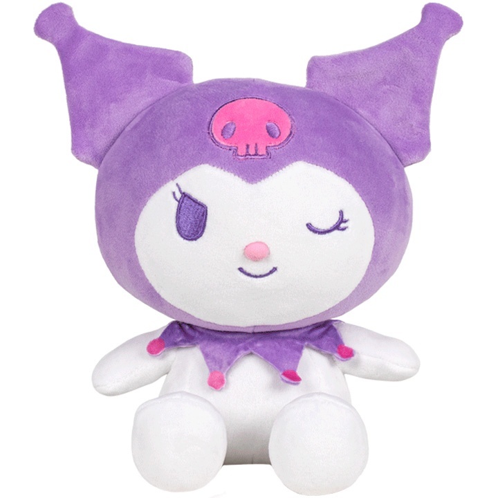 Jucarie din plus Hello Kitty Kuromi, Lila, 22 cm