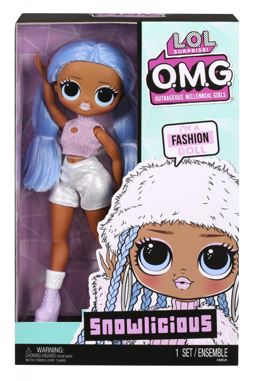 L.O.L Surprise! O.M.G. Papusa Snowlicious - 1 | YEO