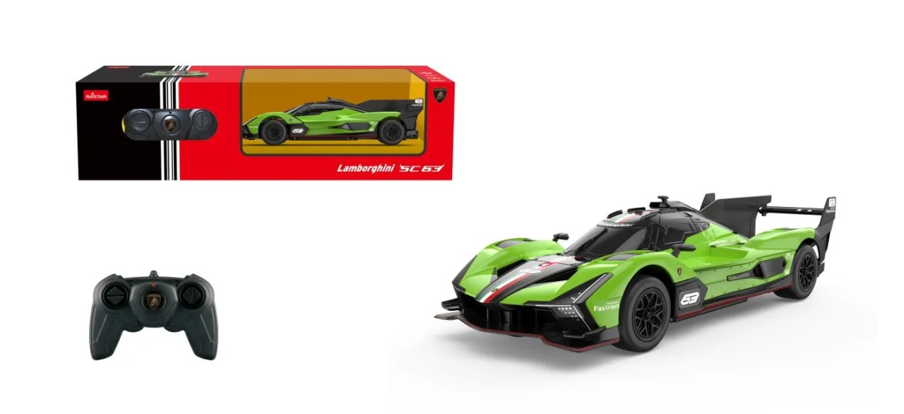 Masina Cu Telecomanda Lamborghini Sc 63 Scara 1 La 24