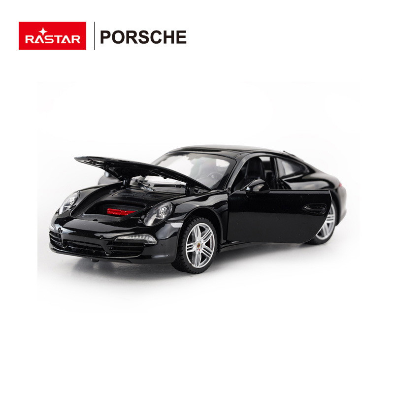 Masinuta Metalica Porsche 911 Negru Scara 1 La 24 - 2 | YEO