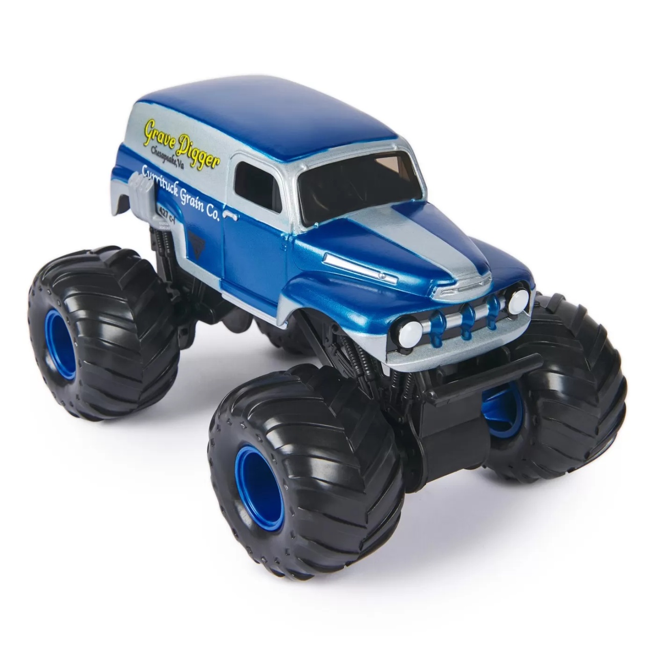 Monster Jam Masinuta Metalica Grave Digger Scara 1:24 - 2 | YEO