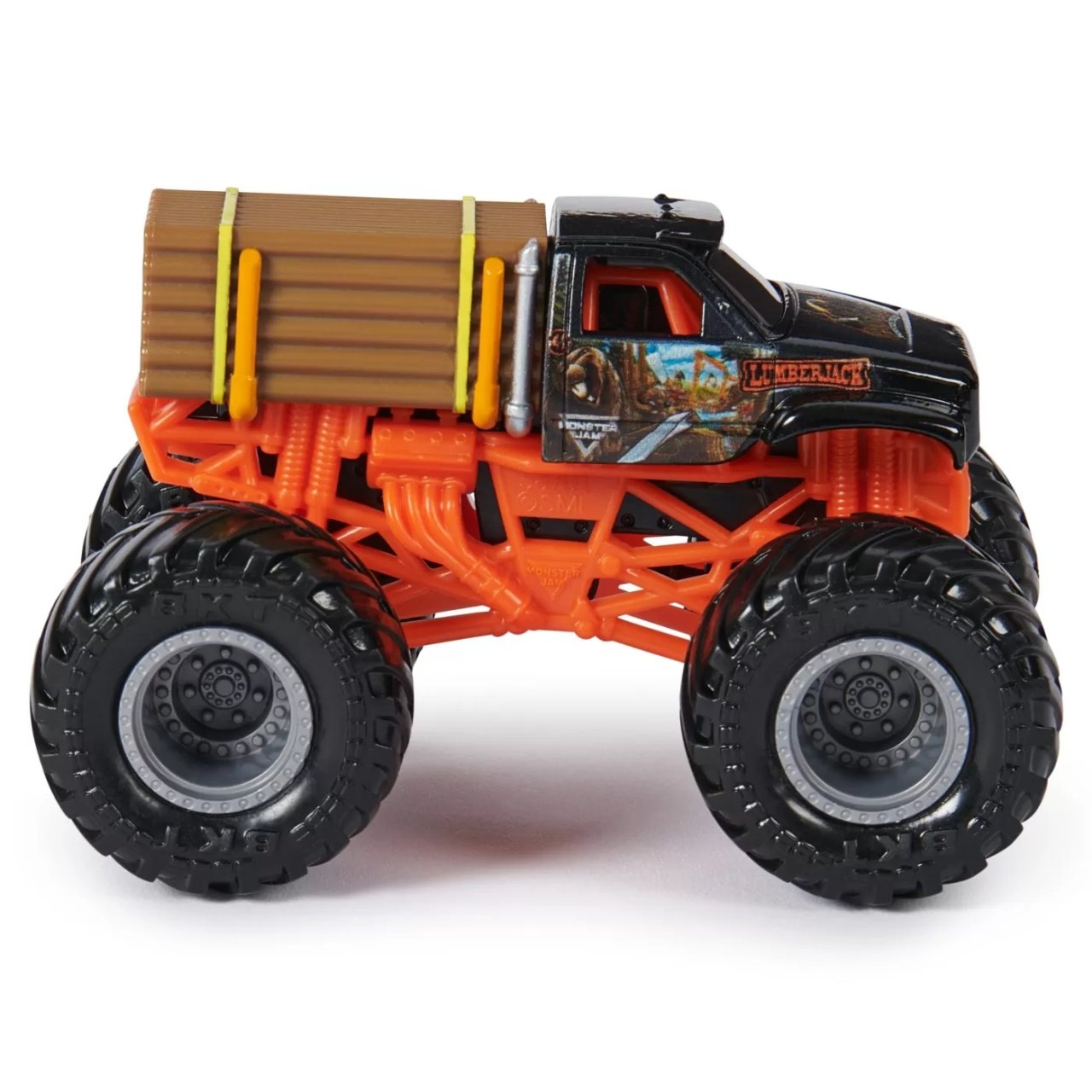 Monster Jam Set 2 Masinute Metalice Lumberjack Si Axe Scara 1:64 - 2 | YEO