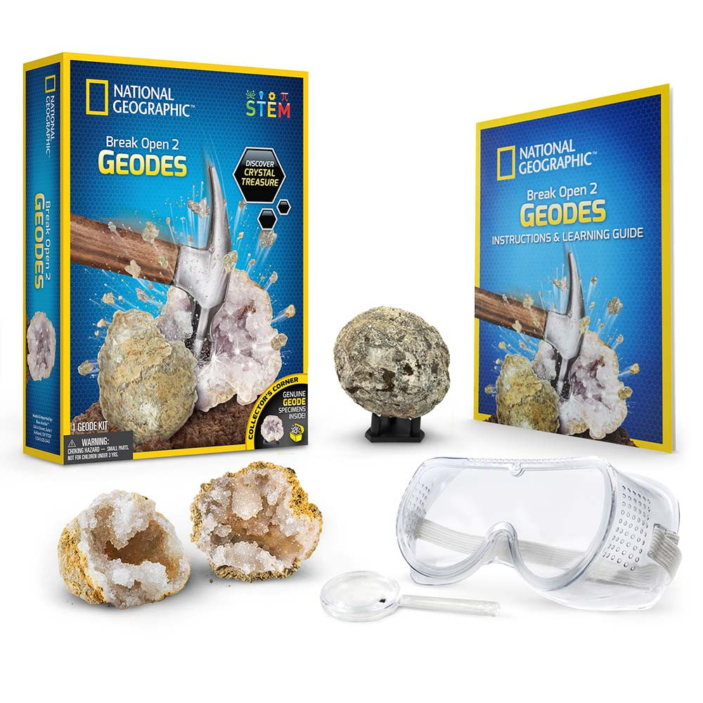 National Geographic - Kit Creativ Invata Sa Spargi O Geoda - 2 | YEO