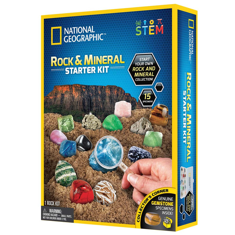 National Geographic - Kit Creativ Roci Si Minerale - 1 | YEO