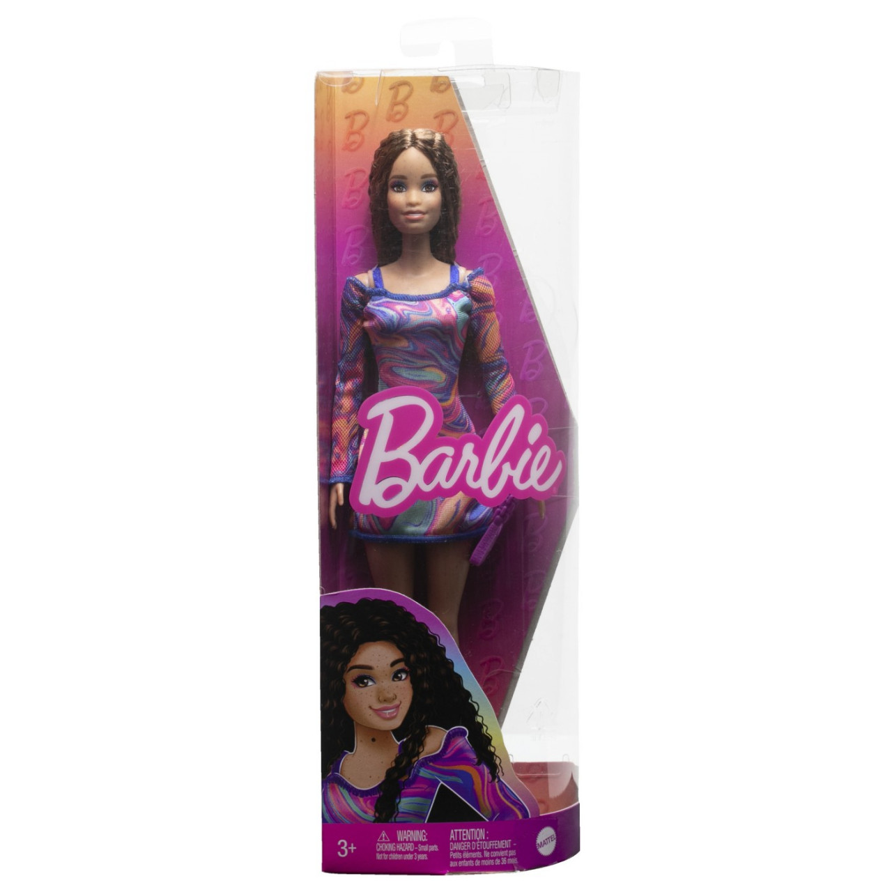 Papusa Barbie Fashionista Satena Cu Pistrui - 2 | YEO