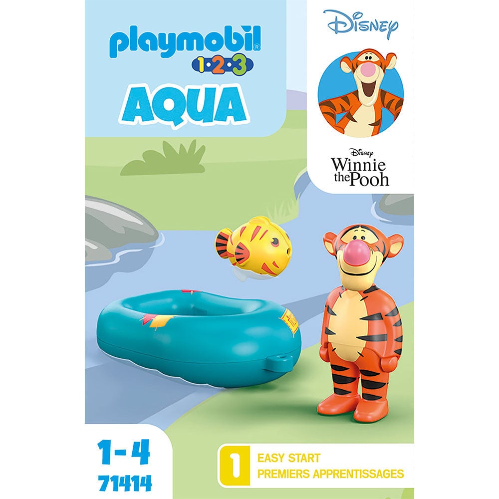 Playmobil - 123 Disney Plimbare Cu Barca Gonflabila A Lui Tigger - 2 | YEO