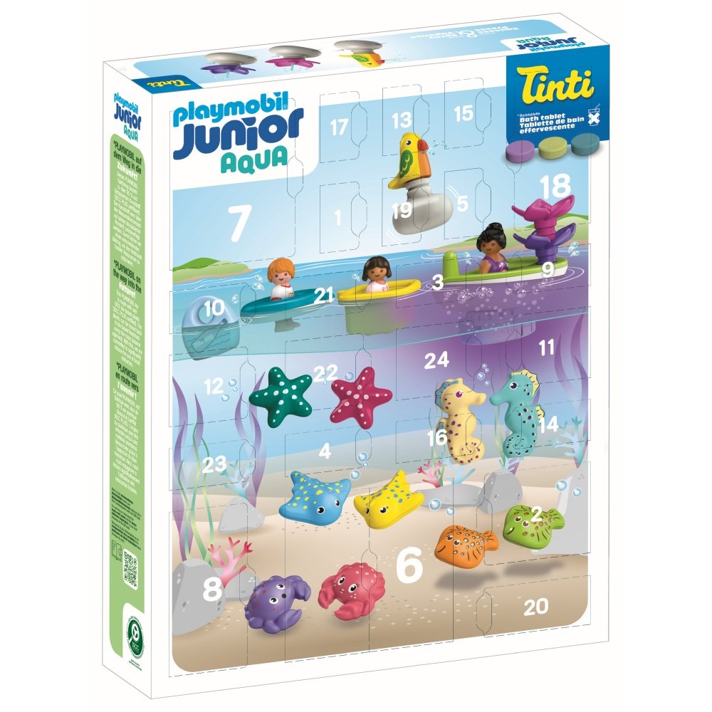 Playmobil - Calendar de Craciun Junior Aqua si Tinti Jucarii de baie - 3 | YEO