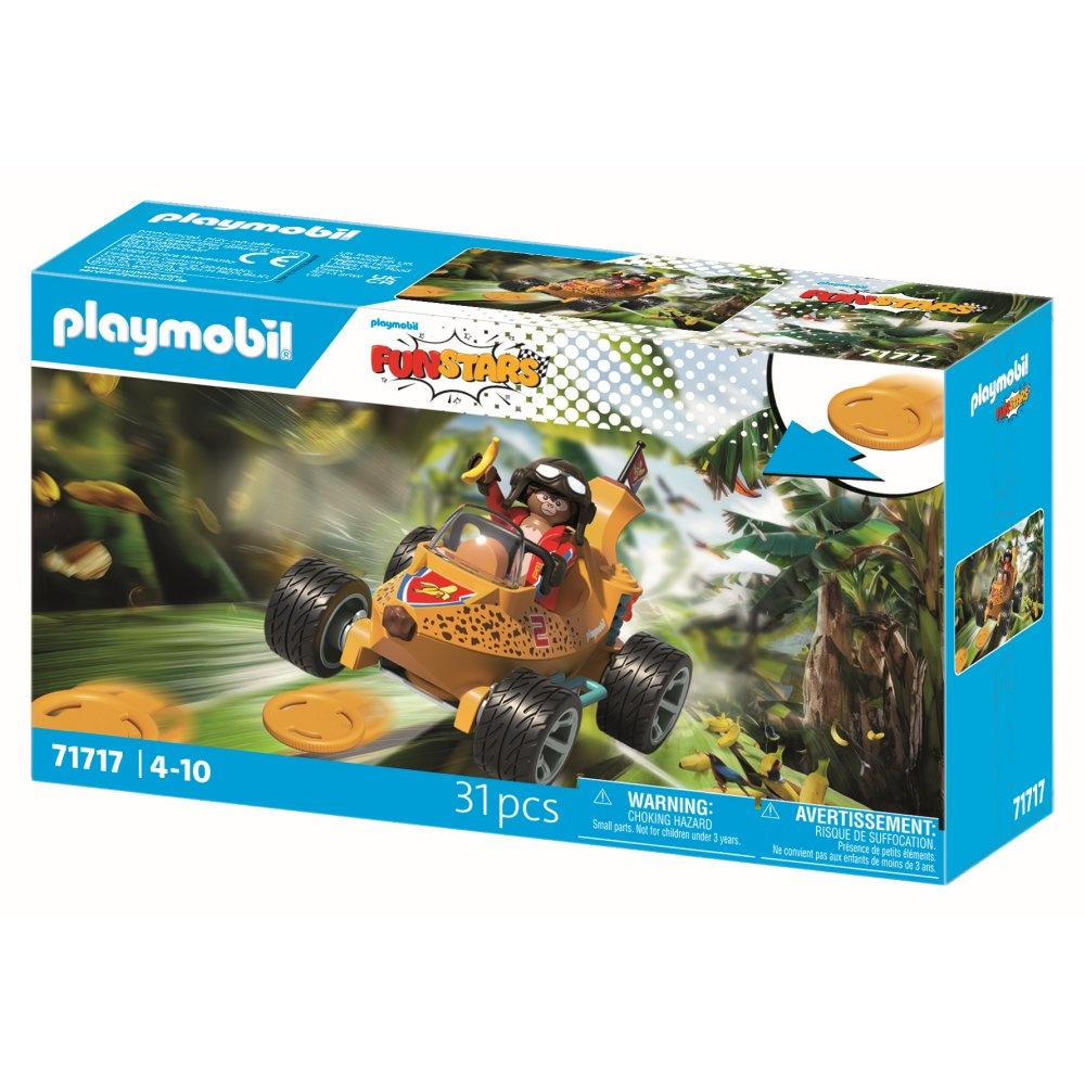Playmobil - Jucarie de rol Cursa cu Banana - 2 | YEO