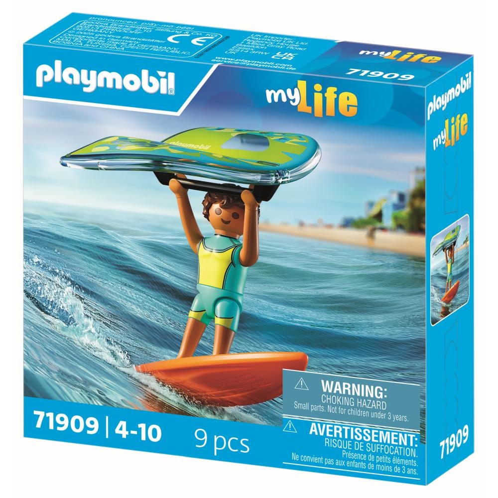 Playmobil - Jucarie de rol Surfing cu zmeu - 2 | YEO