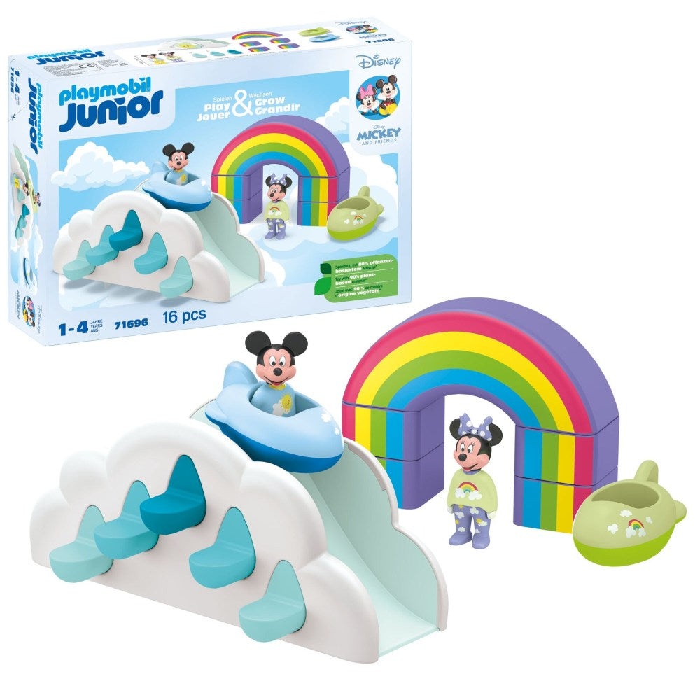 Playmobil Junior Disney - Casa din nori a lui Mickey si Minnie