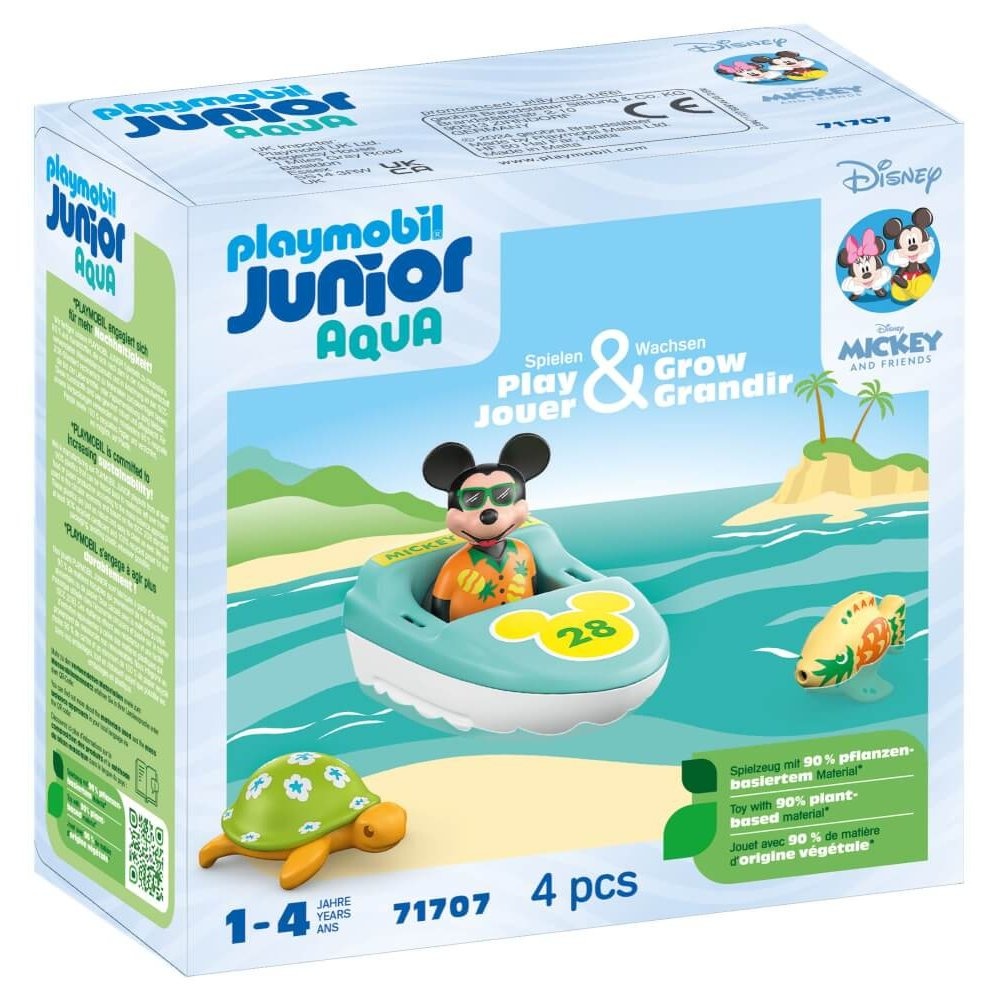 Playmobil Junior Disney tur cu barca lui Mickey - 2 | YEO