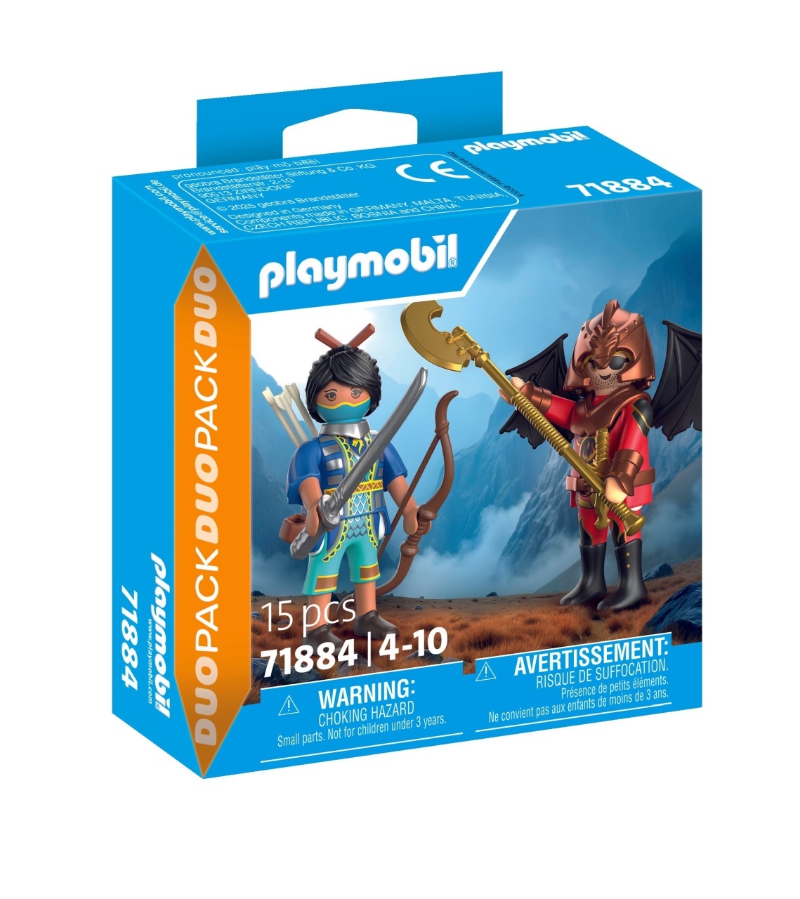Playmobil - Set 2 figurine cavaler Novelmore si bandit Burnham - 1 | YEO
